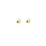 Lacey triangle crystal huggies