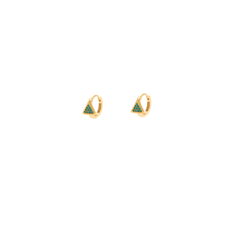 Lacey triangle crystal huggies