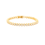 Geiya rhodium plated crystal bracelet