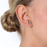 HADLEY BLUE/GOLD CRYSTAL SUSPENDERS-Earrings-MEZI