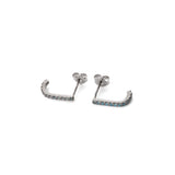 Hadley blue crystal suspenders