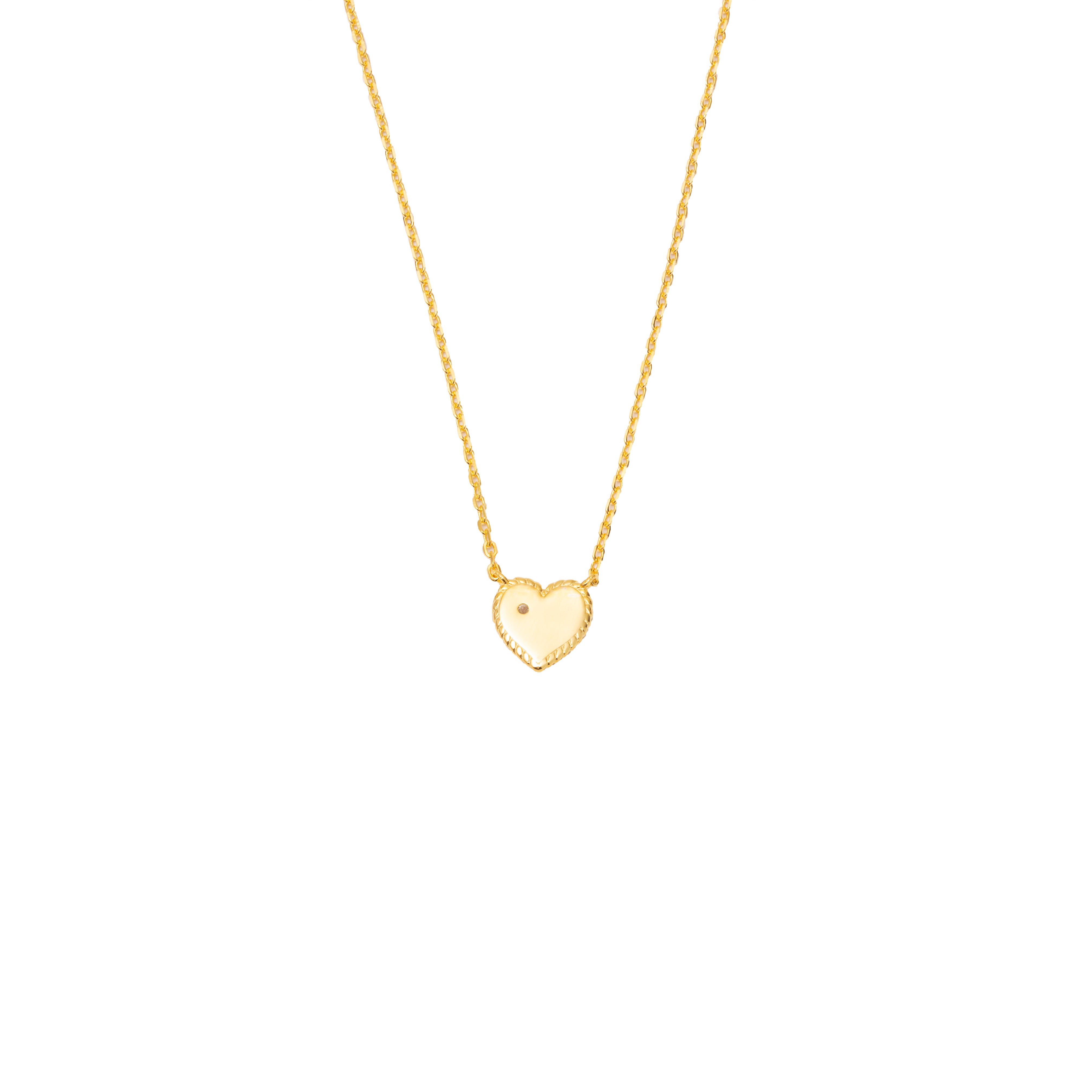 Amore love heart pendant | MEZI