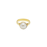 Helma gold filled pearl ring
