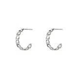 Akua sterling silver hoops