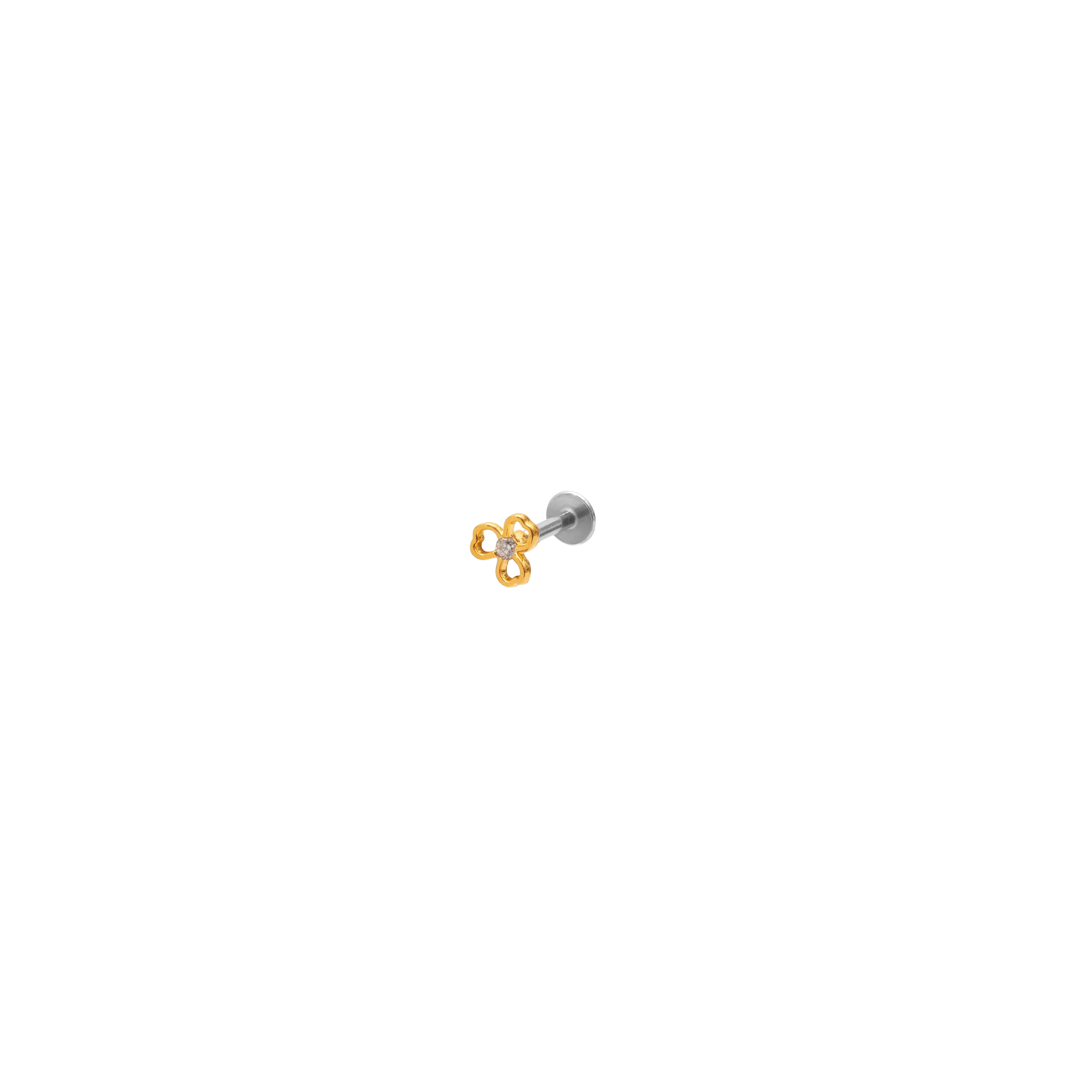Scout flower labret bar | MEZI