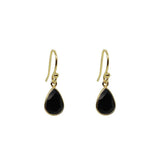 Izora 2 micron gold hook earrings