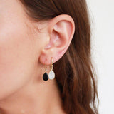 Izora 2 micron gold hook earrings