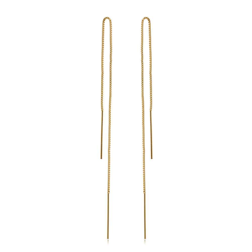 Jean thread earrings | MEZI