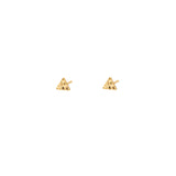 Kafia triangle stud earrings
