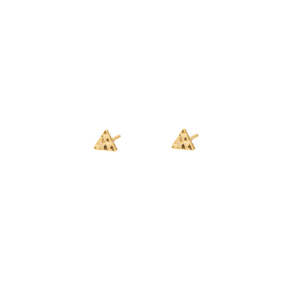 Kafia triangle stud earrings