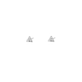 Kafia triangle stud earrings