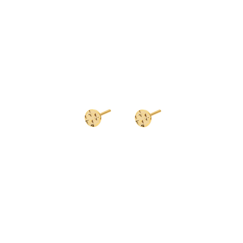 Kalia round stud earrings