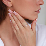 Kambo sterling silver twist ring