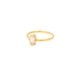 Karina marquise semi precious stone ring