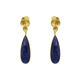 Karissa 2 micron gold earrings