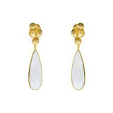 Karissa 2 micron gold earrings