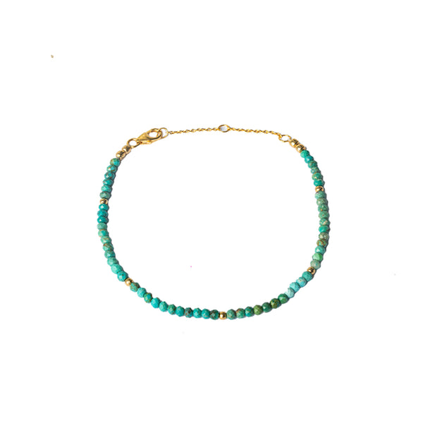 Klara gold vermeil semi precious bracelet