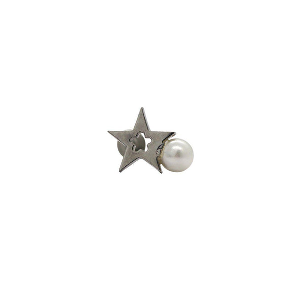 Labret pearl star