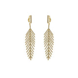 LARISA GOLD CRYSTAL EARRINGS-Earrings-MEZI