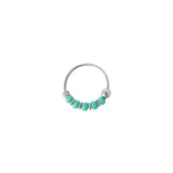 Lily silver large sleeper earring