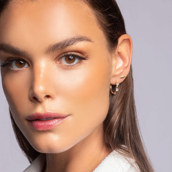 Kasa crystal hoops