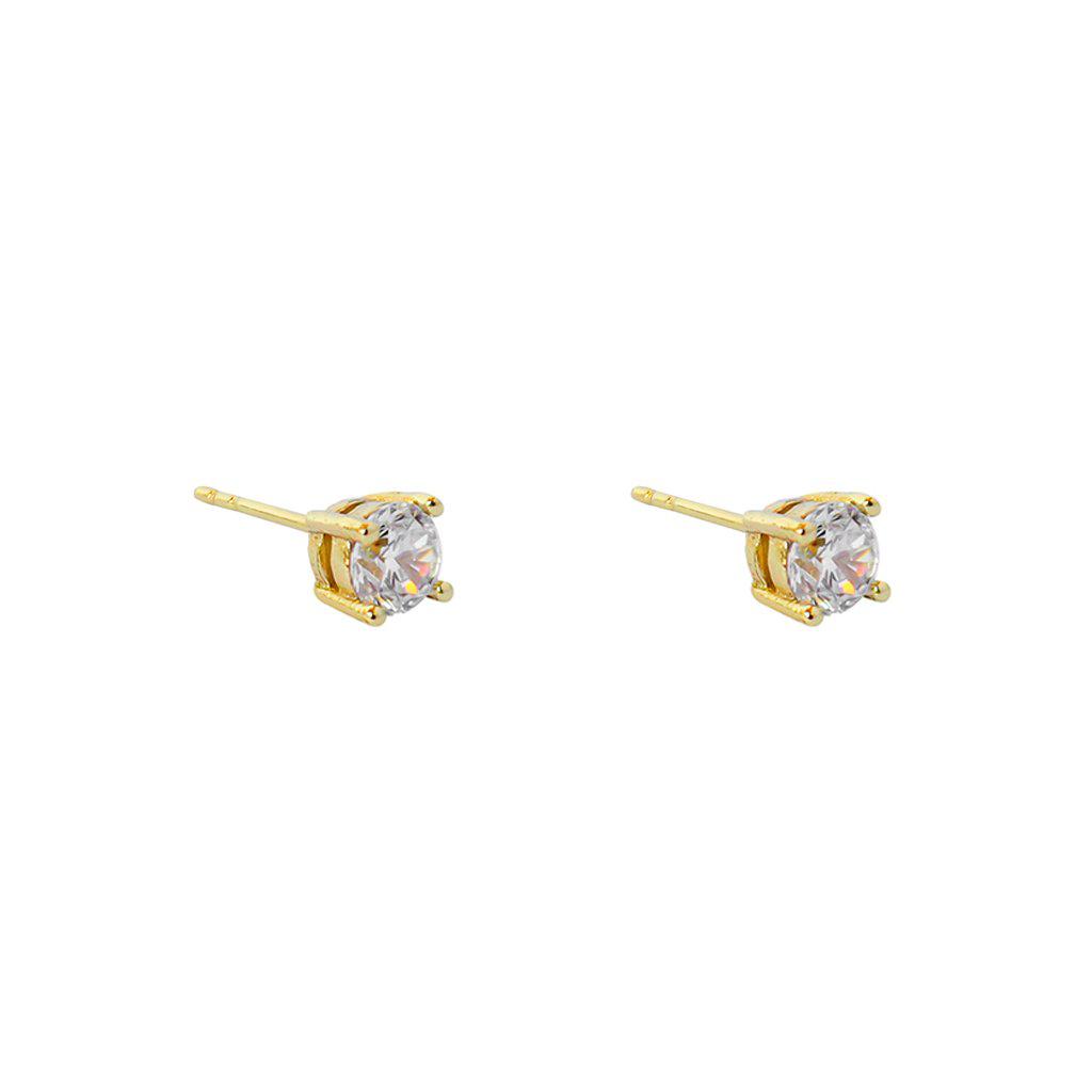 Mabel 5mm crystal base studs | MEZI