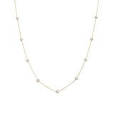 Melina freshwater pearl gold necklace
