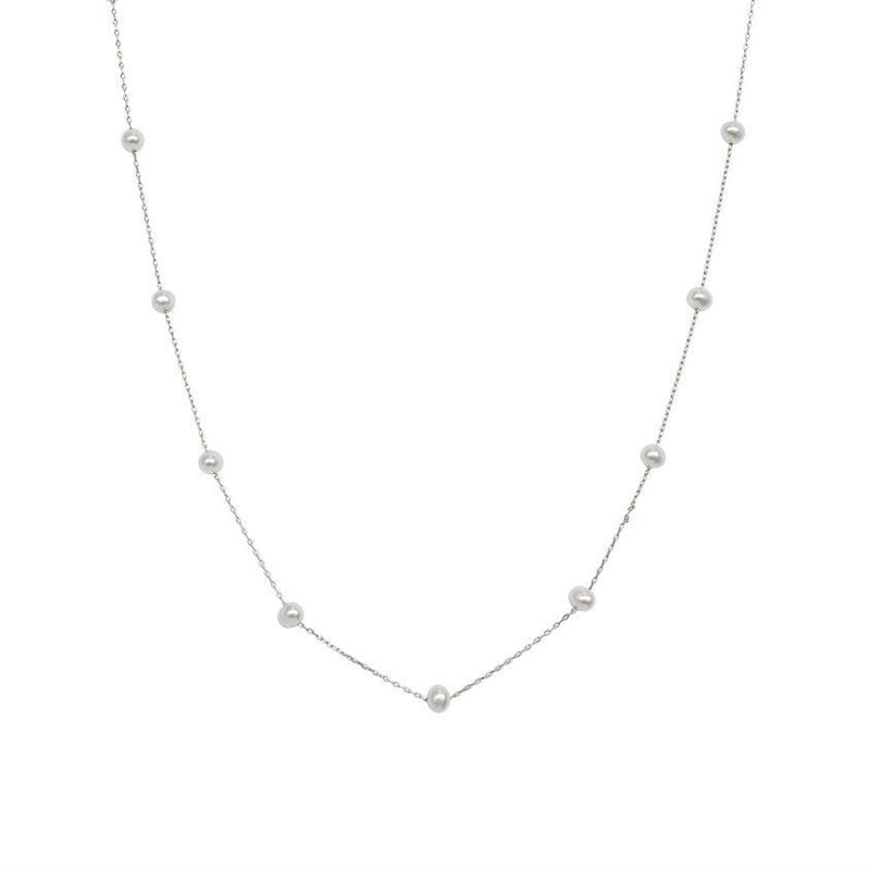 Melina freshwater pearl gold necklace