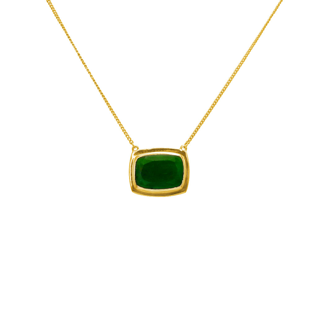 Miya semi precious 2 micron pendant | MEZI