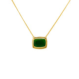 Miya semi precious 2 micron pendant
