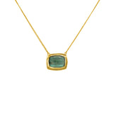 Miya semi precious 2 micron pendant