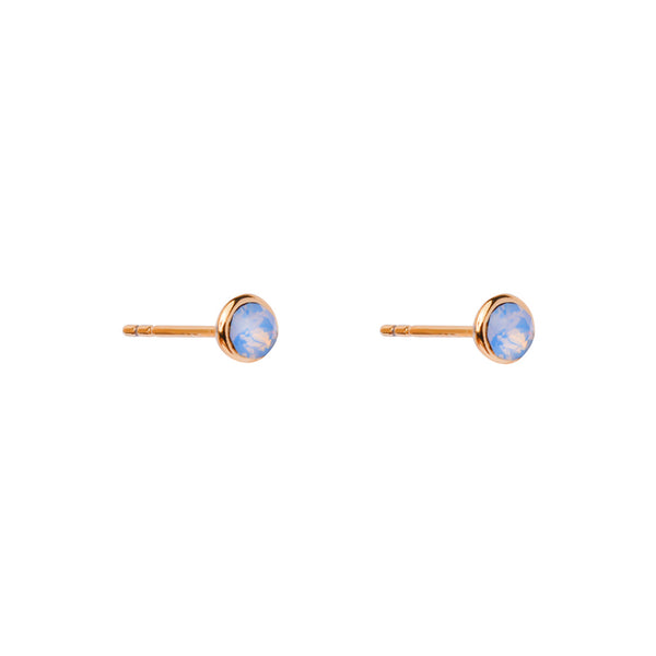 Nash crystal blue studs