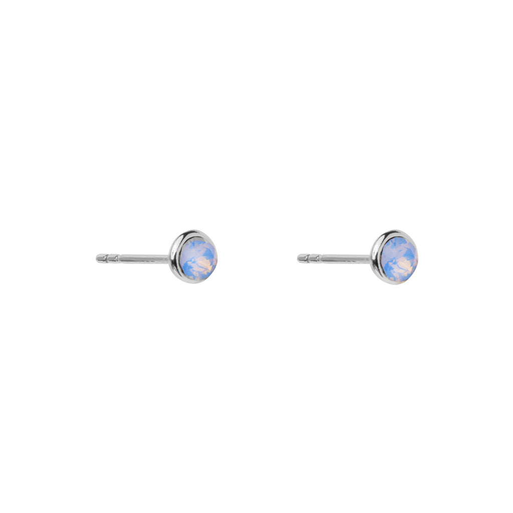 Nash crystal blue studs | MEZI