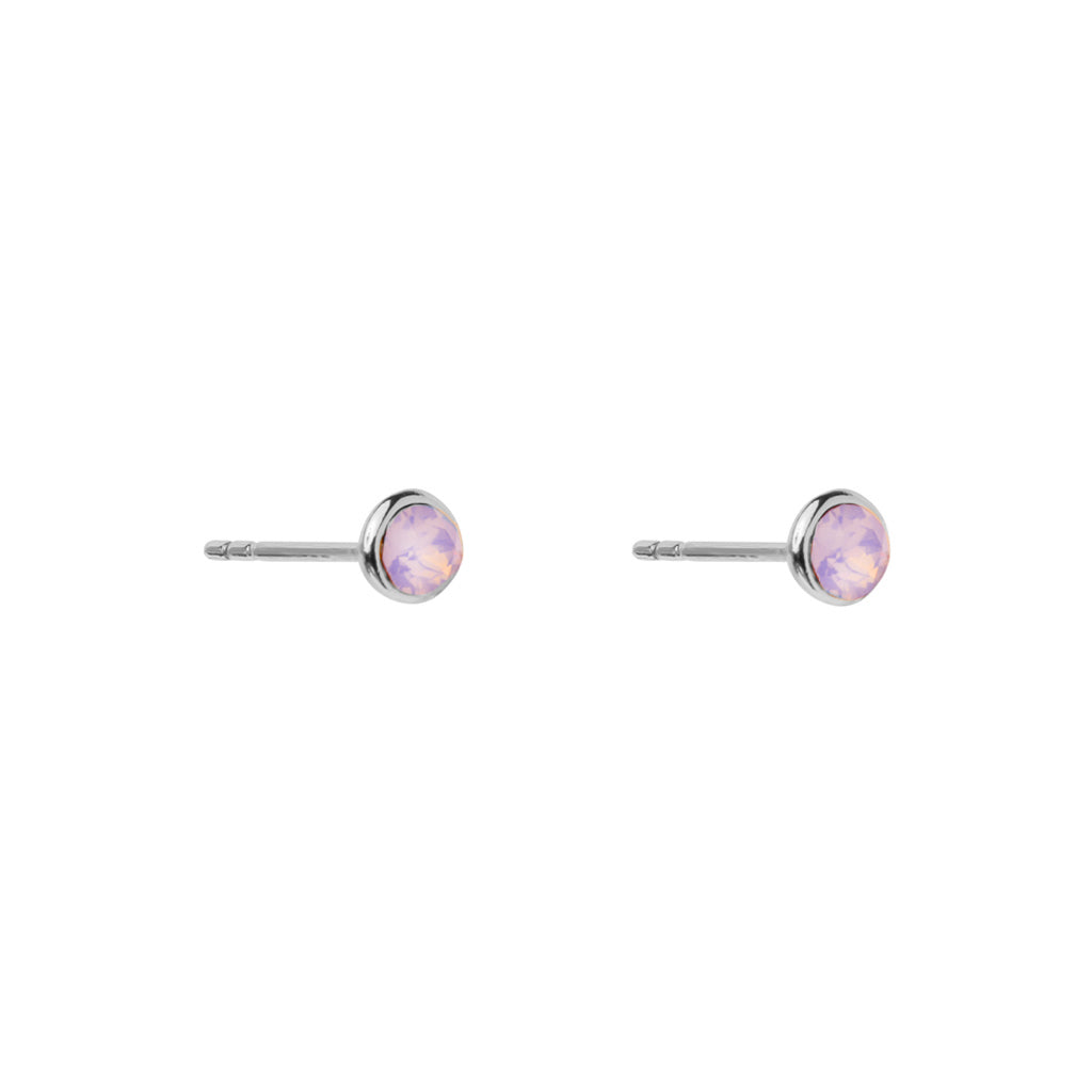 Nash crystal pink studs | MEZI