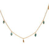 Louna semi precious necklace