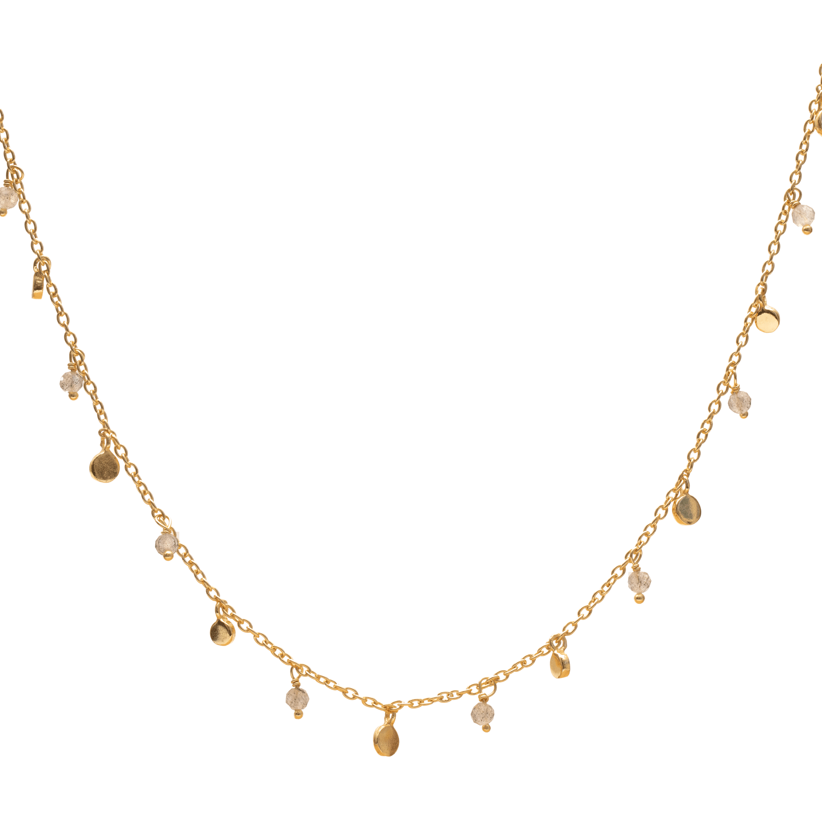 Laji labradorite semi precious necklace | MEZI