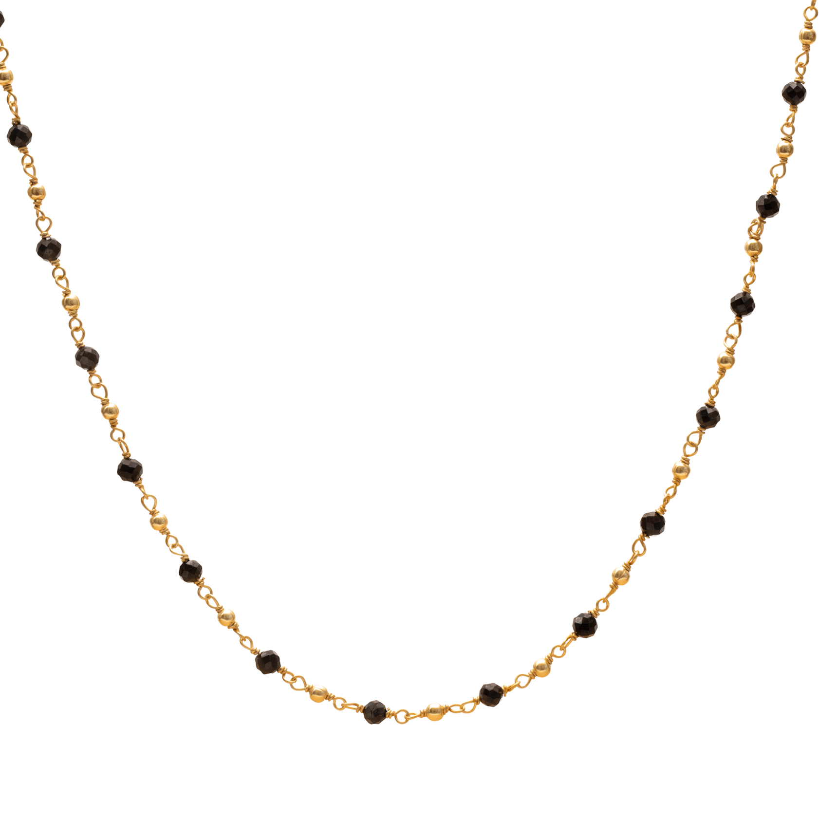 Killan beaded semi precious necklace | MEZI
