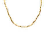 Raegan 2 micron gold semi-precious necklace