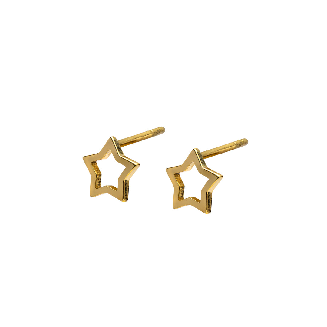 Star hollow studs | MEZI