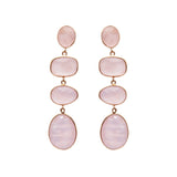 Valentina semi-precious stone earring