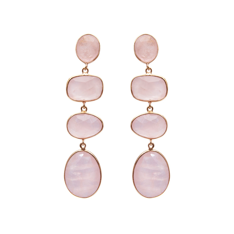 Valentina semi-precious stone earring