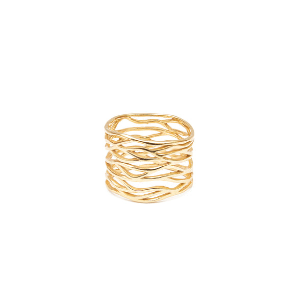 Alessia layered ring
