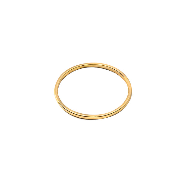 Ryne thin gold vermeil ring