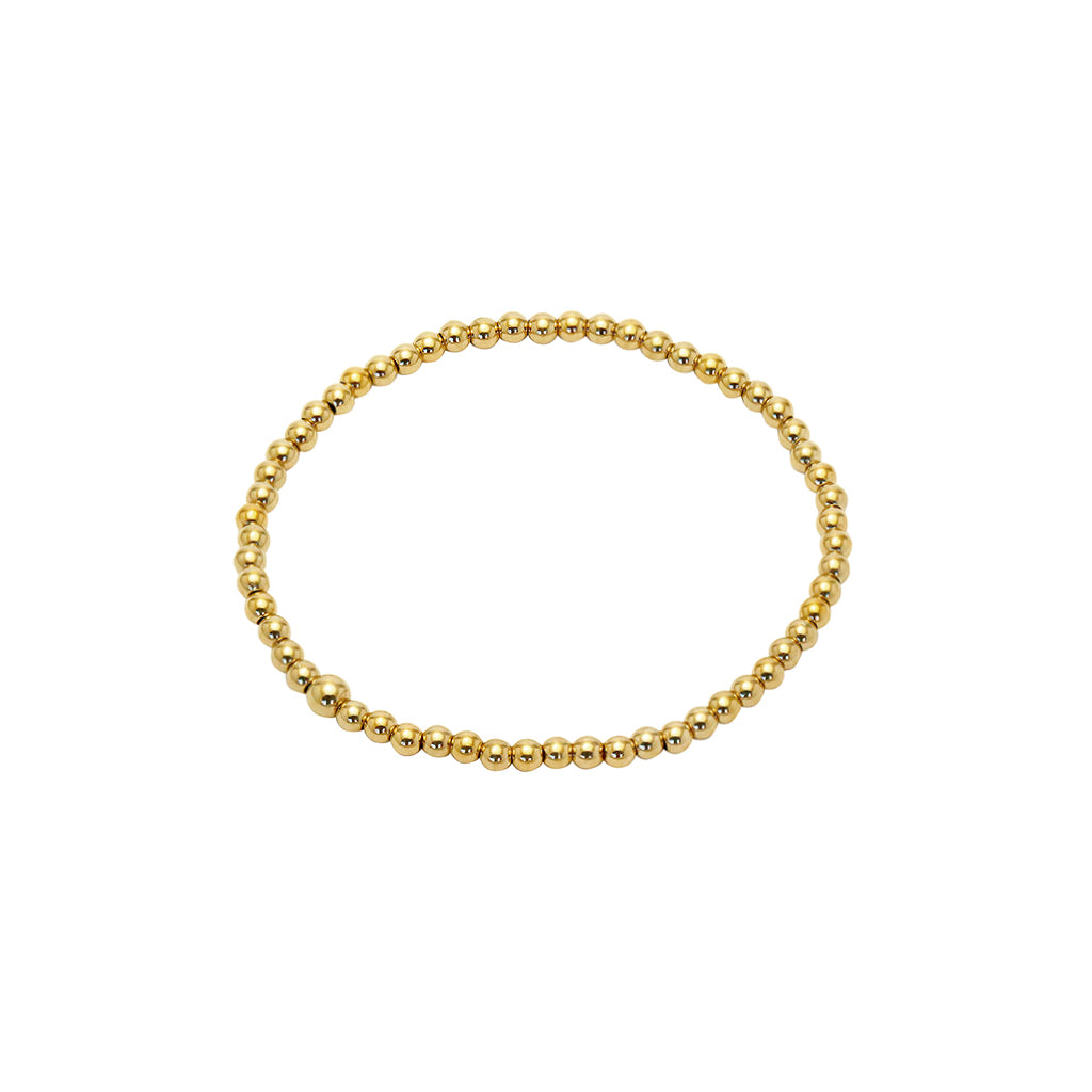 Ginny 3mm ball stretch bracelet | MEZI
