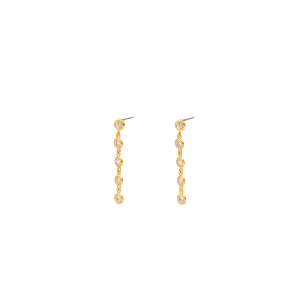 Pasca drop crystal earrings