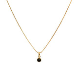 Pep onyx gold filled semi precious pendant