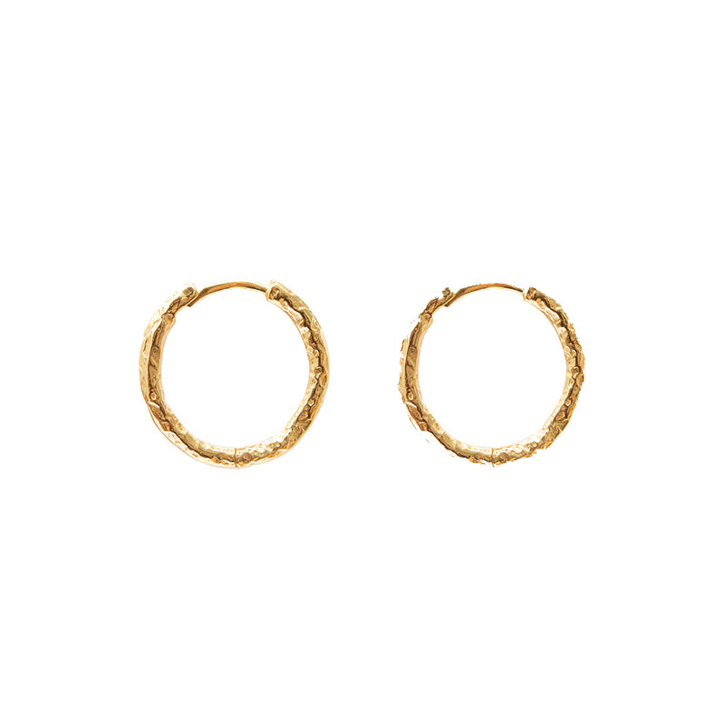 Arro gold vermeil hoops