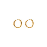 Arro gold vermeil hoops