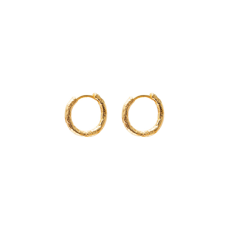 Arro gold vermeil hoops