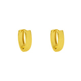 Reapi rectangular thick large earrings
